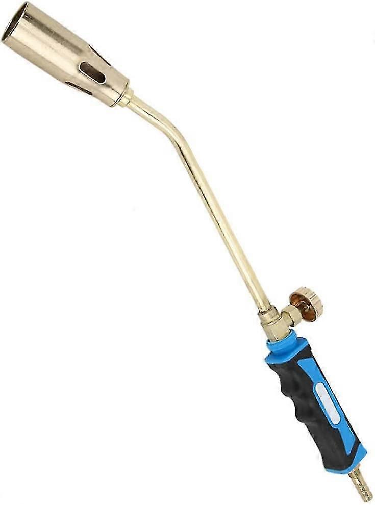 Gas Welding Torch Welding Heating Torch Liquefied Gas Blowtorch Flame Torch 30mm Nozzle Single Switch For Industrial Blue Gas Welding Accessories