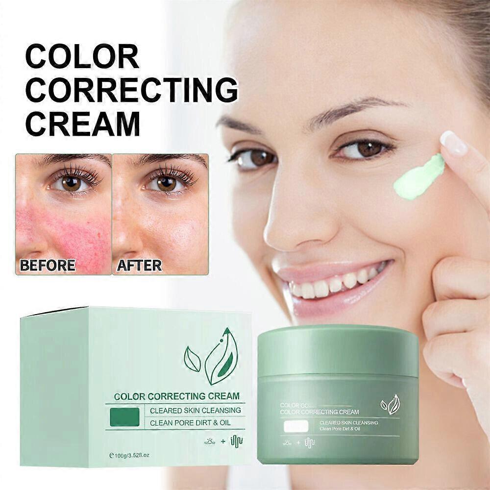 100g Color Correcting Cream Hydrating Soothing Skin Facial Cream Sunscreen