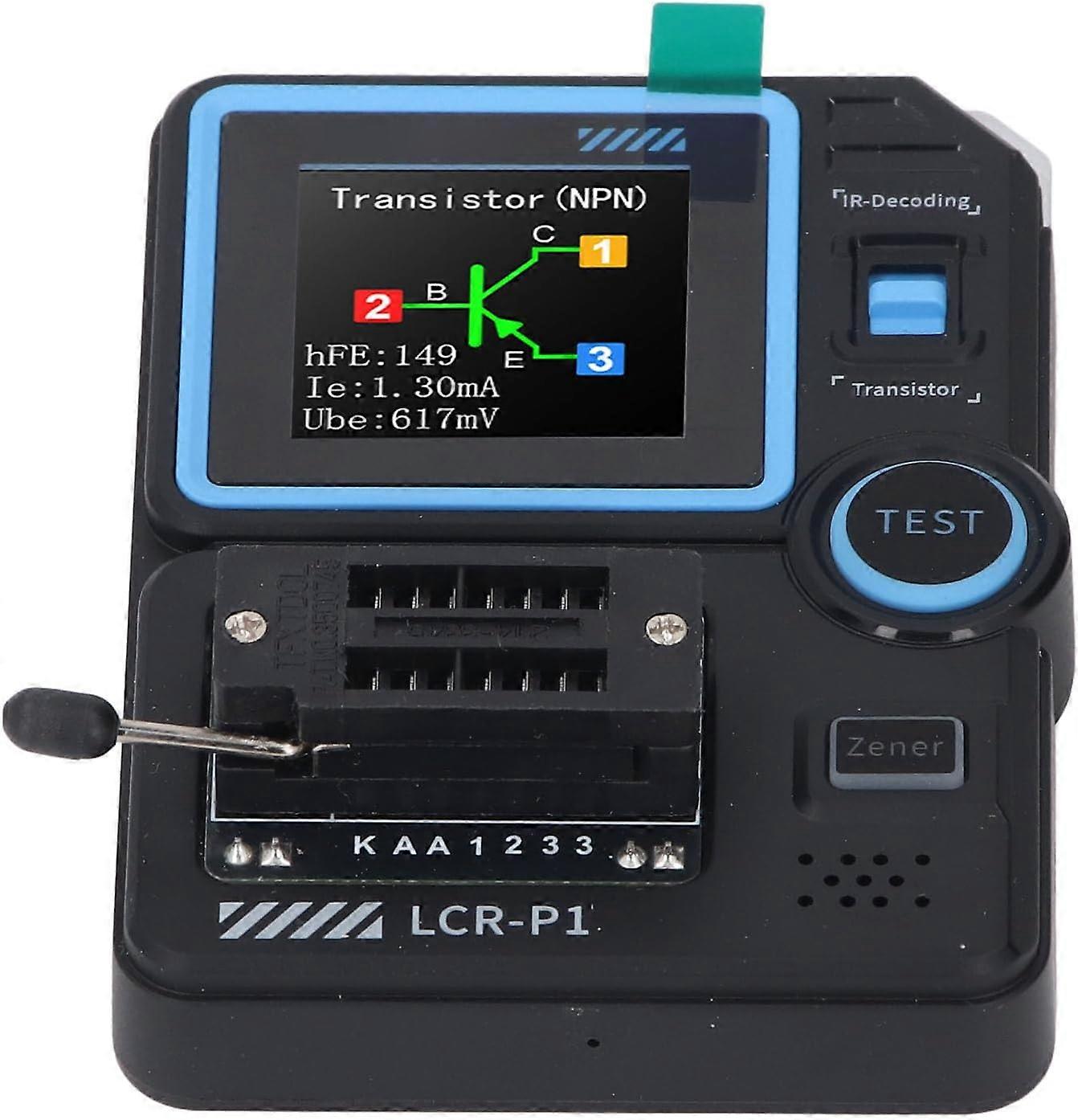 Diode Tester, Transistor Tester, High Precision 5V 1A, for Engineers, Technicians, Scientific Research Enthusiasts