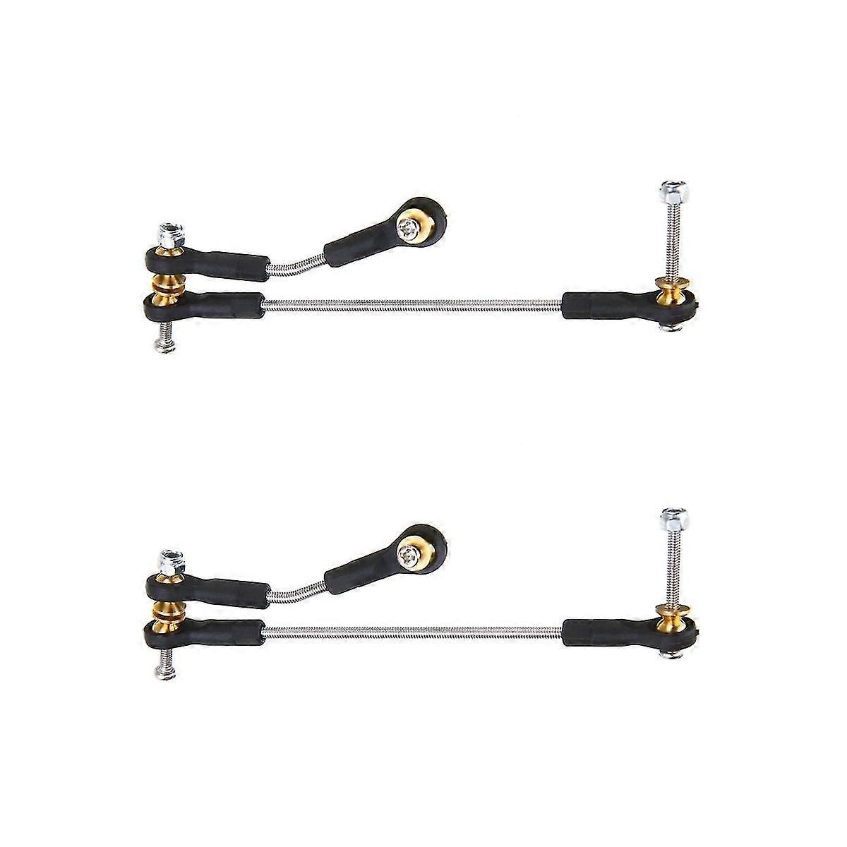 2 Set Steering Link Servo Link Rod Steering Linkage For C14 C24 C34 B1 B14 B24 B16 B36 1/16 Rc Car