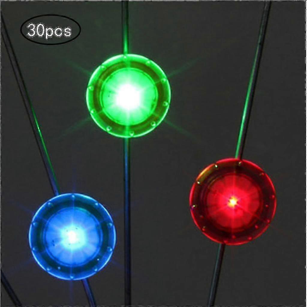 リード自転車スポークライト、6個防水自転車リムライト