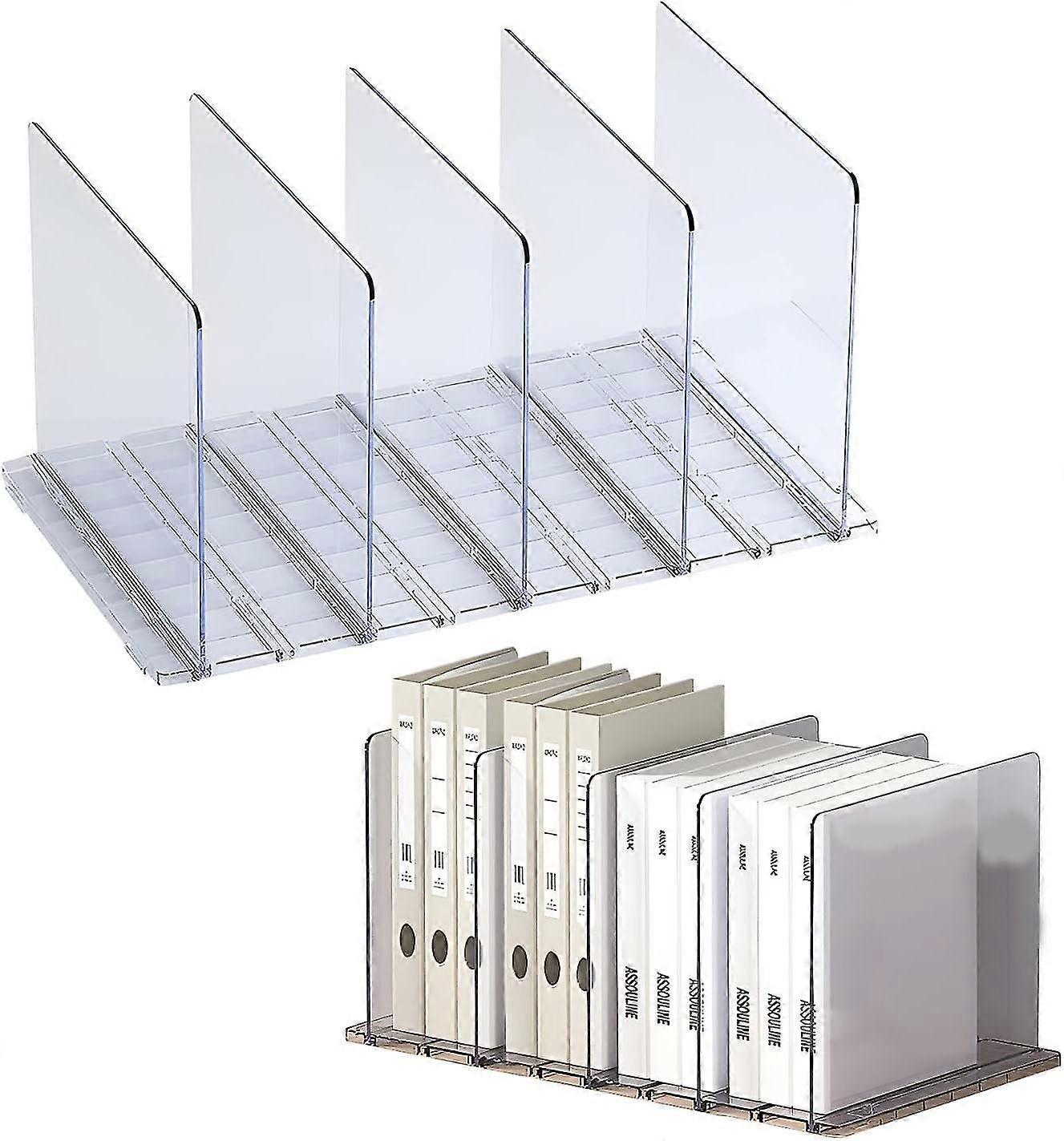 Five rows Adjustable Handbag Closet Shelf Dividers Expandable Handbag Storage Organization