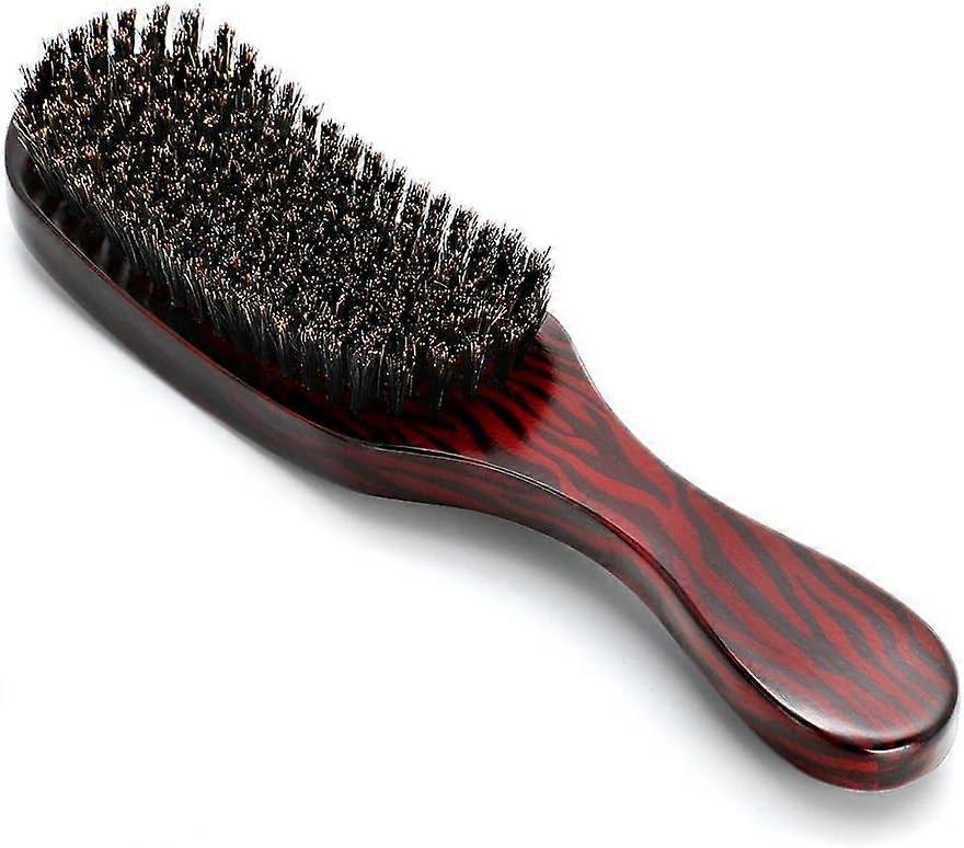 Wave brush100% Boar Bri stle Wave Brush Brown
