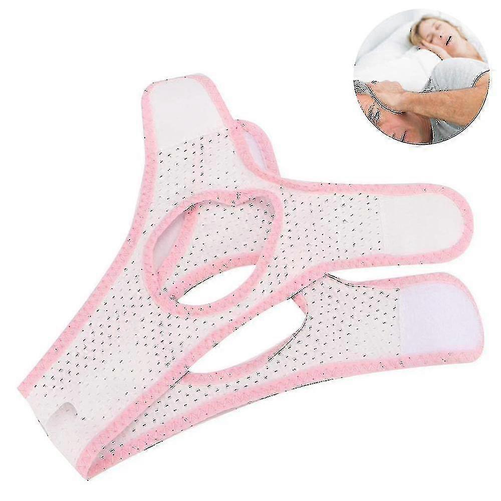 Anti Stop Snoring Chin Strap Adjustable Solution Breathable Soft