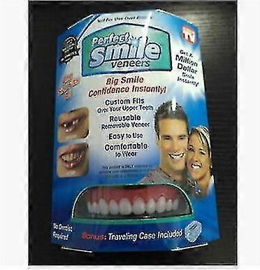 Perfect Smile Veneers Denture Paste  instant teeth flex fit press on veneers cov
