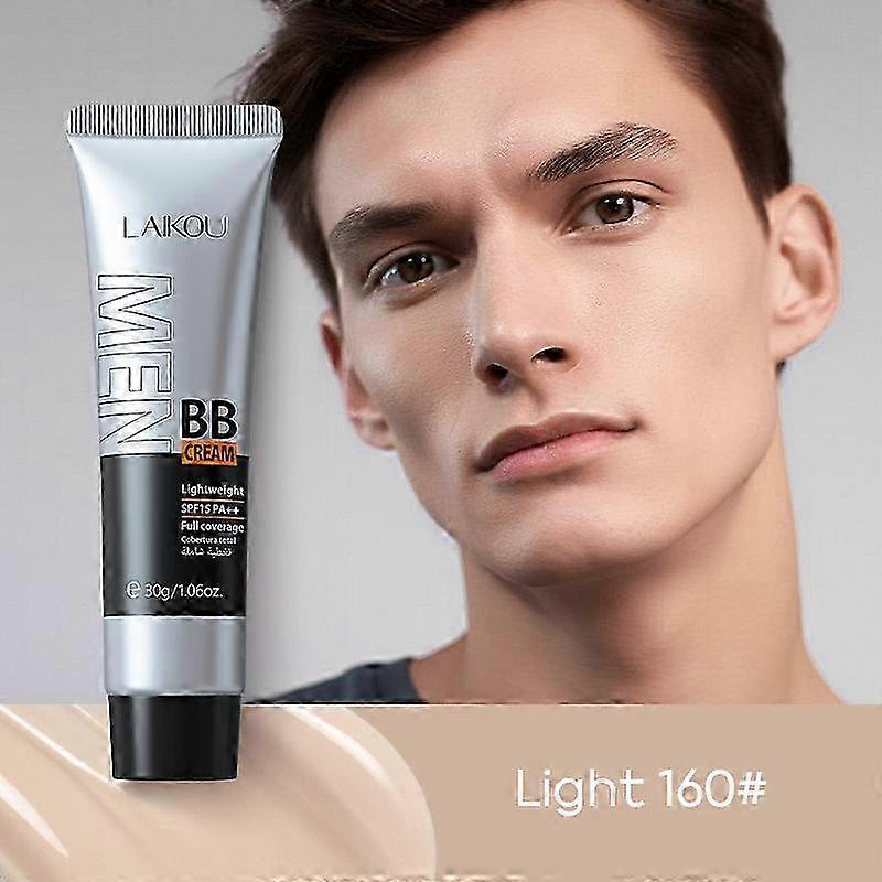 كريم أساس رجالي بي بي كريم ، كريم مرطب ملون للرجال ، كريم تصحيح لون خافي العيوب للرجال ، كريم بي بي متوسط لتغطية الشوائب