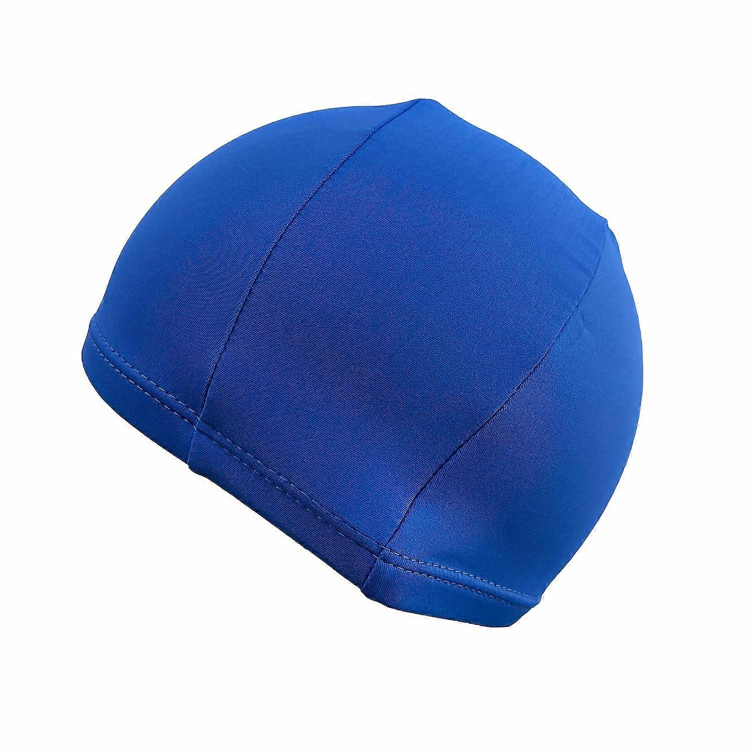 1pc Comfortable Non-Slip Swimming Cap for Adults - Elastic Nylon Material - Unisex Design