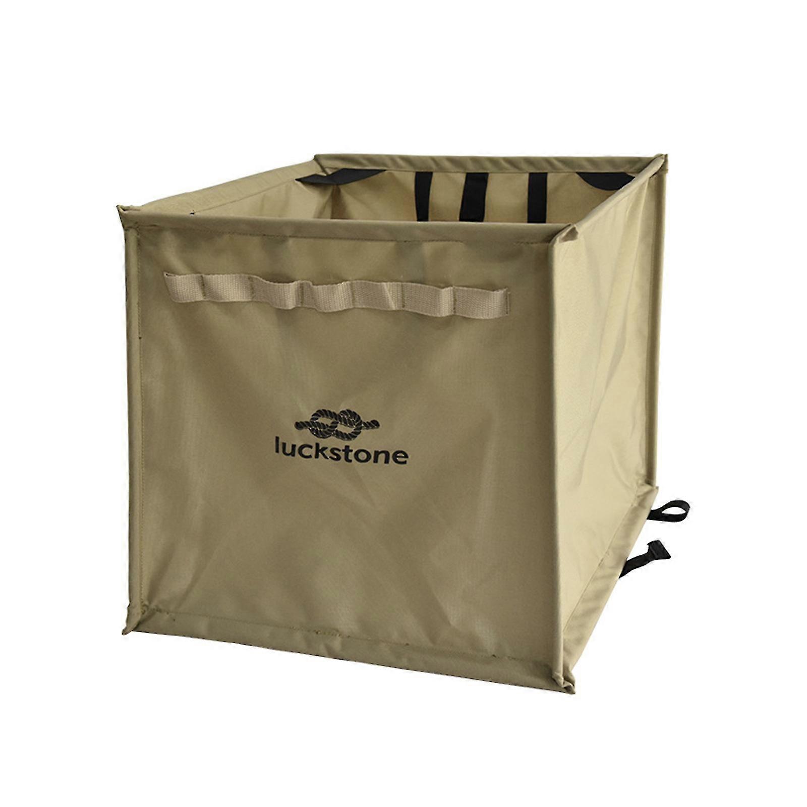 Collapsible Storage Basket, Storage Box Camping Bin Box Organizer With Handle