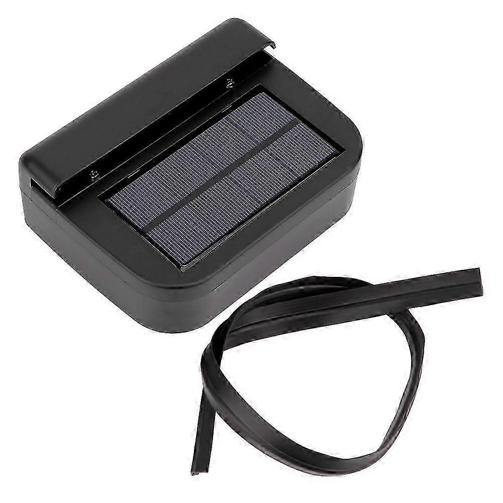 Solar Power Car Auto Air Vent Cooling Ventilation System Heater Exhaust Fan