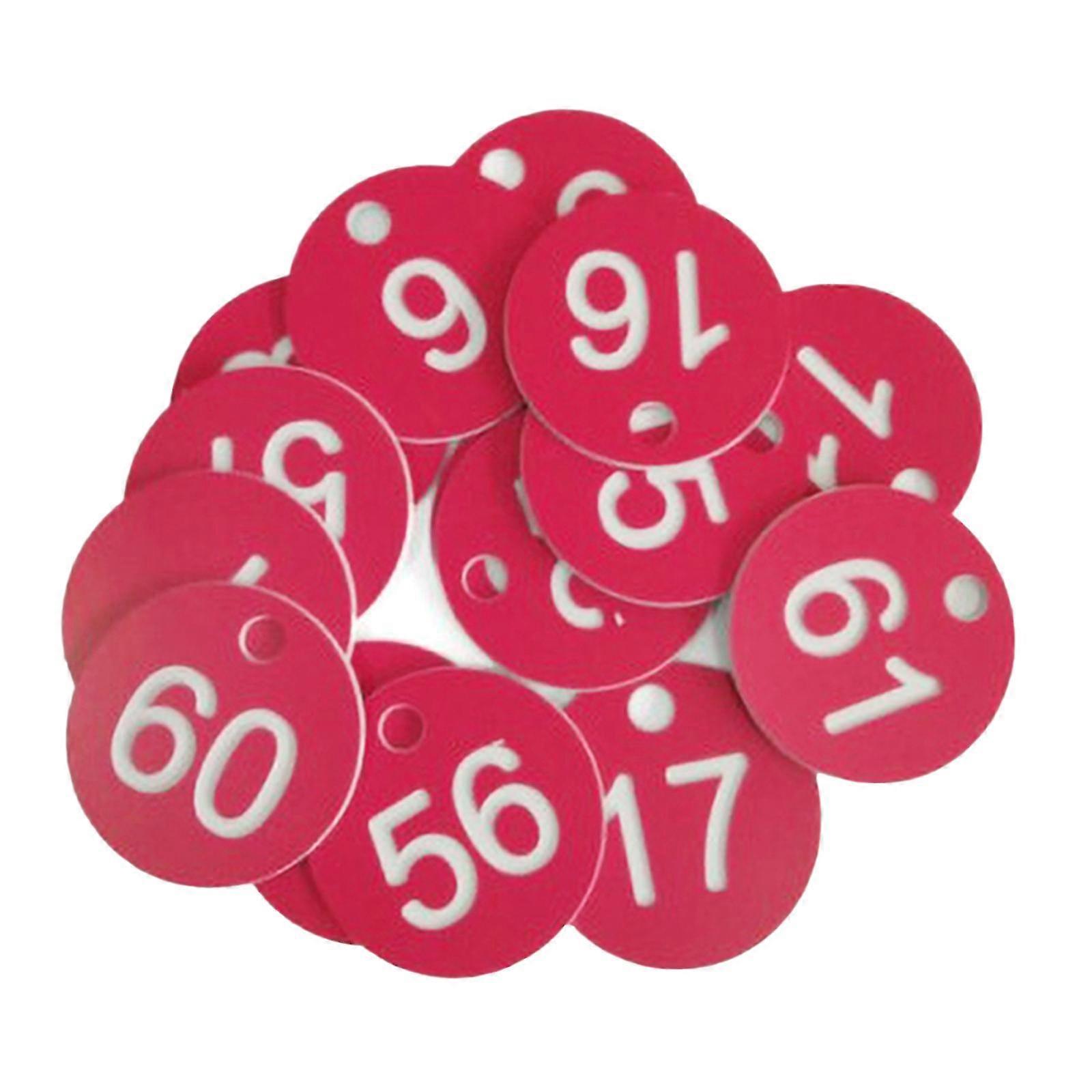 Numeroidut tunnisteet Etiketti Tunnisteet Vaatteet Takkiripustin Toimistoindeksi Tarjonta 1-100 Numero