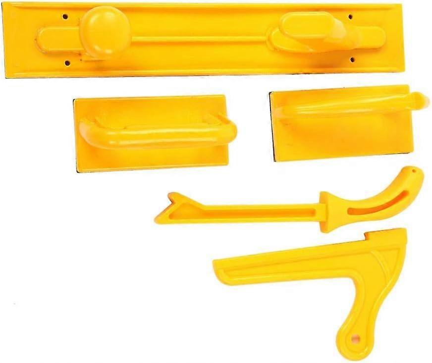 5pcs Segurança Push Block Stick Set Table Saw Acessórios Madeira Working Router Ferramentas de mesa Use On Table Saws Jointers Serras de Banda