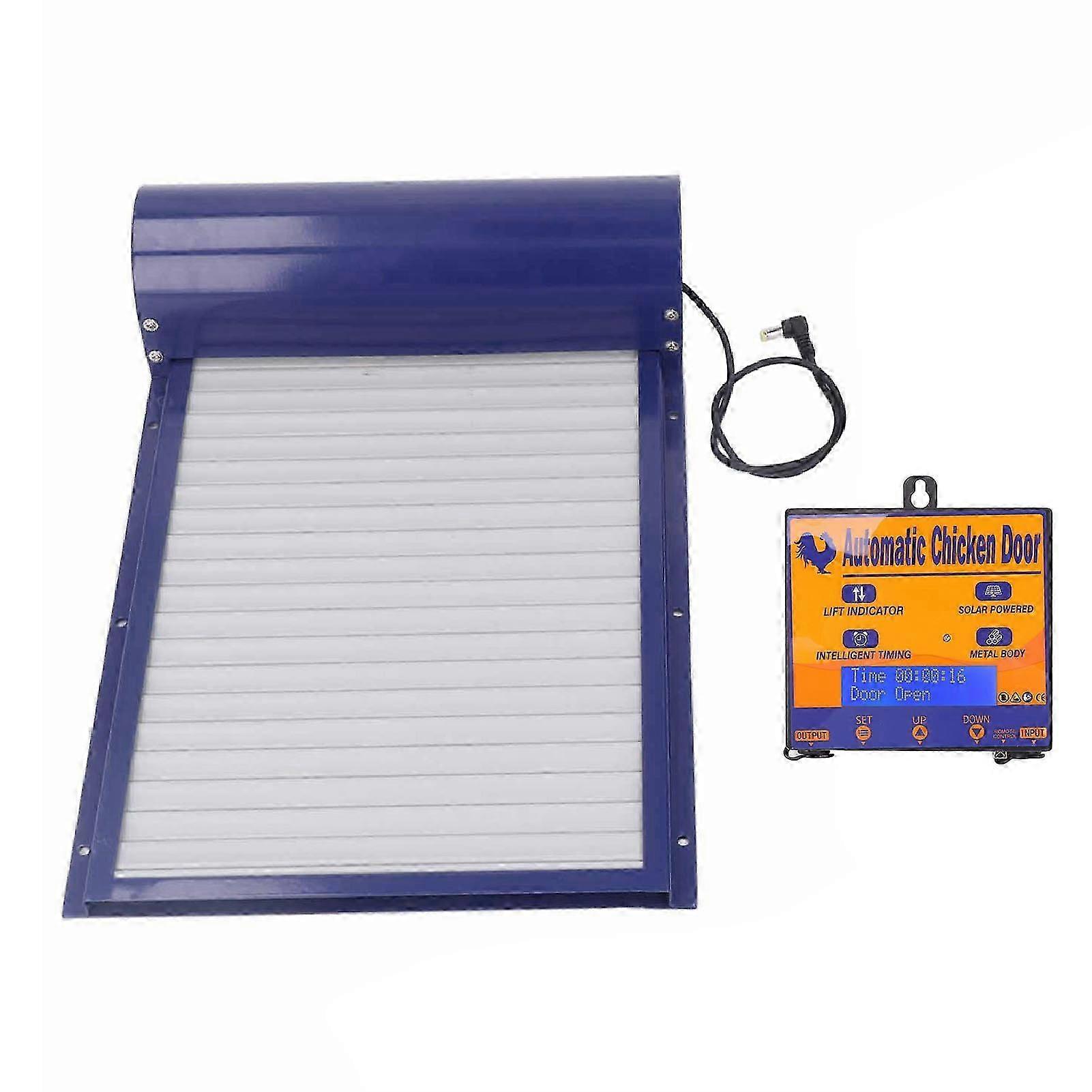 Automatic Chicken Coop Door Opener with Timer Light Sensor Remote Control and 3 Modes