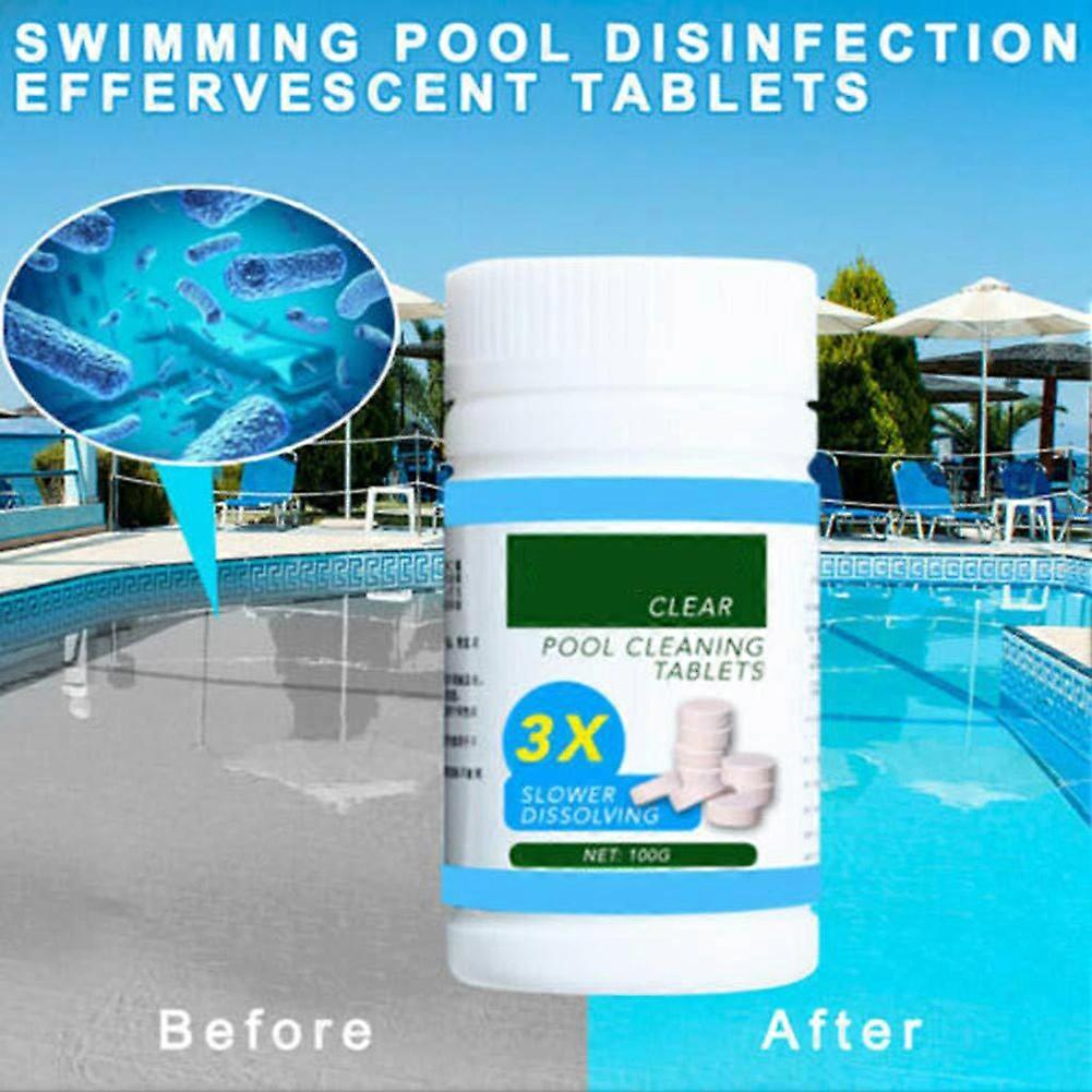 100 Pool Cleaning tablets. Pool cleaning tablets