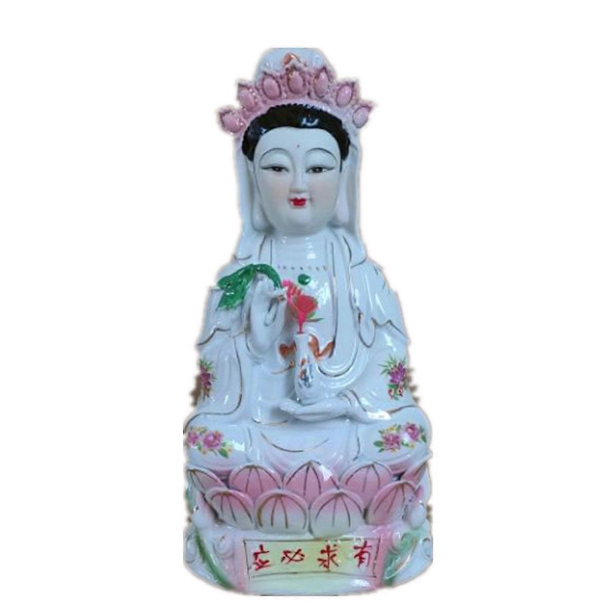 Ceramic Guanyin Buddha Statue Figure Model Collection