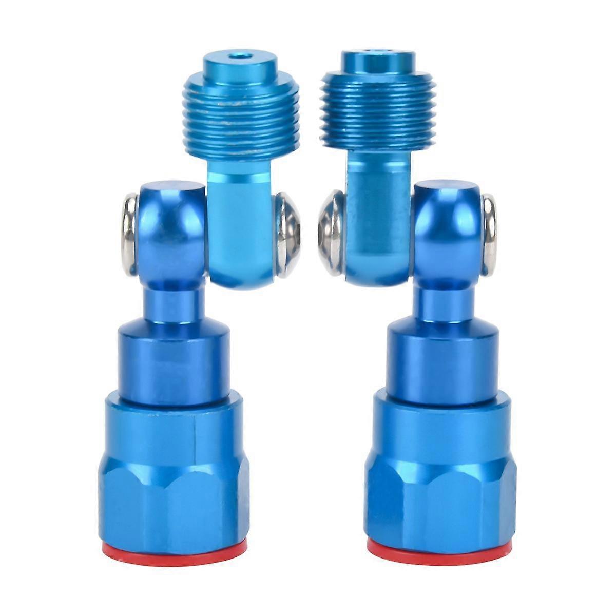 2Pcs 7/8 Inch F-7/8 Inch M Airless Spray Machine Swivel Joint Adapter Silver Swivel Joint for / Paint Sprayer