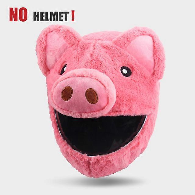 Motorcycle Helmet Cover Cartoon Plush Helmets Hat With Crazy Large Flexible Ears Funny Helmet Protective Case For Riding
