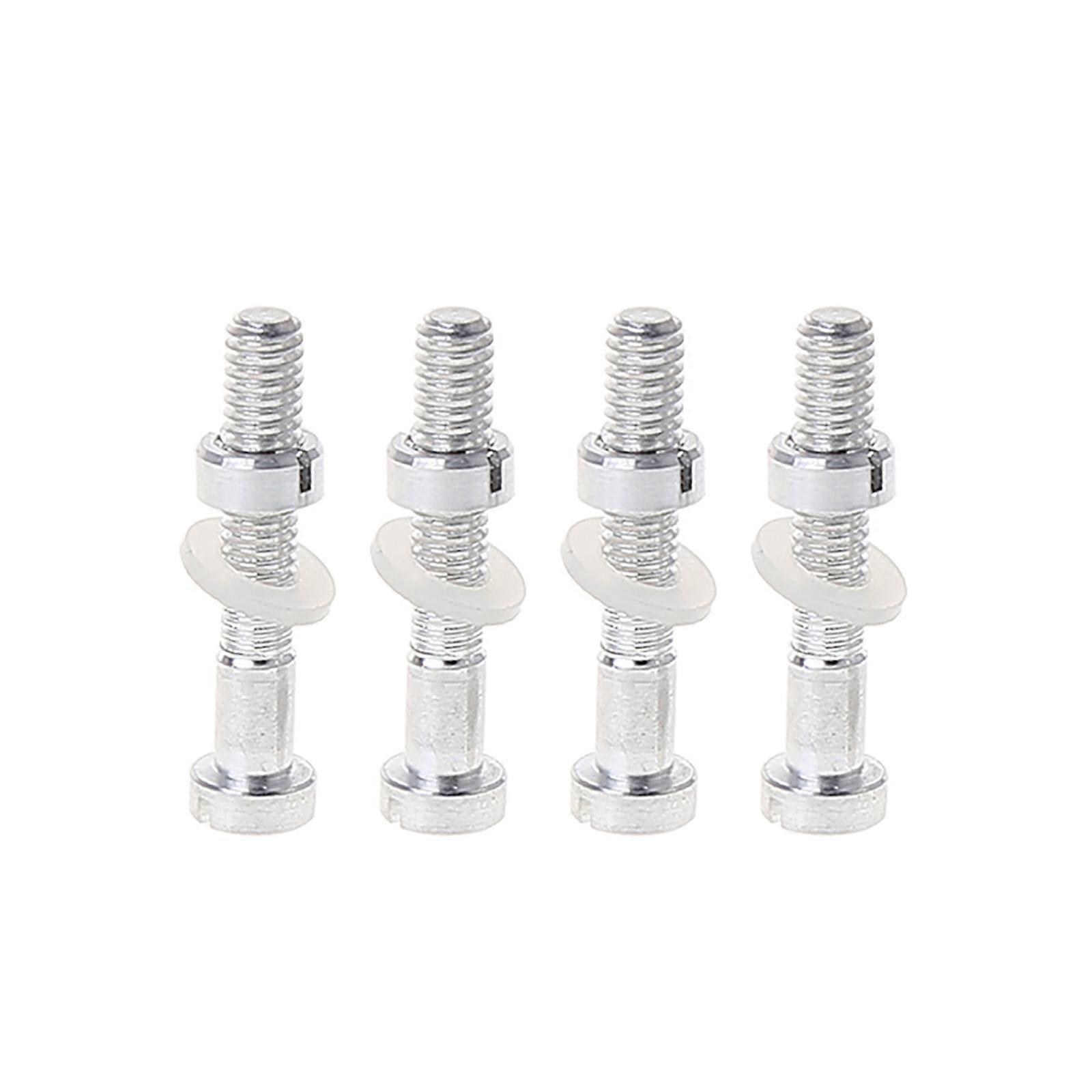 4Pieces M2.5 Screw Bolt Nut Washers Set Turntable Headshell Cartridge Stylus