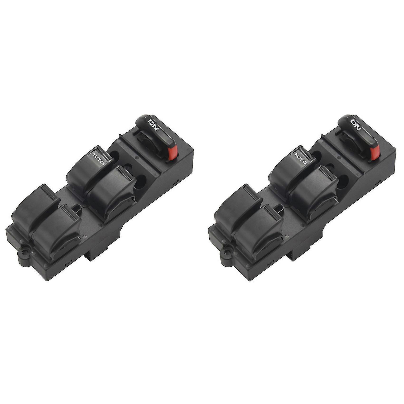 2x 83593-s04-9500 Power Window Switch For Hx Lx Si 4 Door 96-2000
