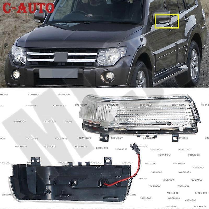 Car LED Indicator Blinker Repeater Signal Lamp Rearview Mirror Turn Signal Light For Mitsubishi Pajero V73 V87 V93 2009-2013