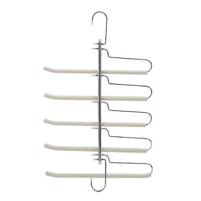 Space Saving Pants Hangers Magic Hangers for Trousers Jean Scarf Closet Storage Oragnizer