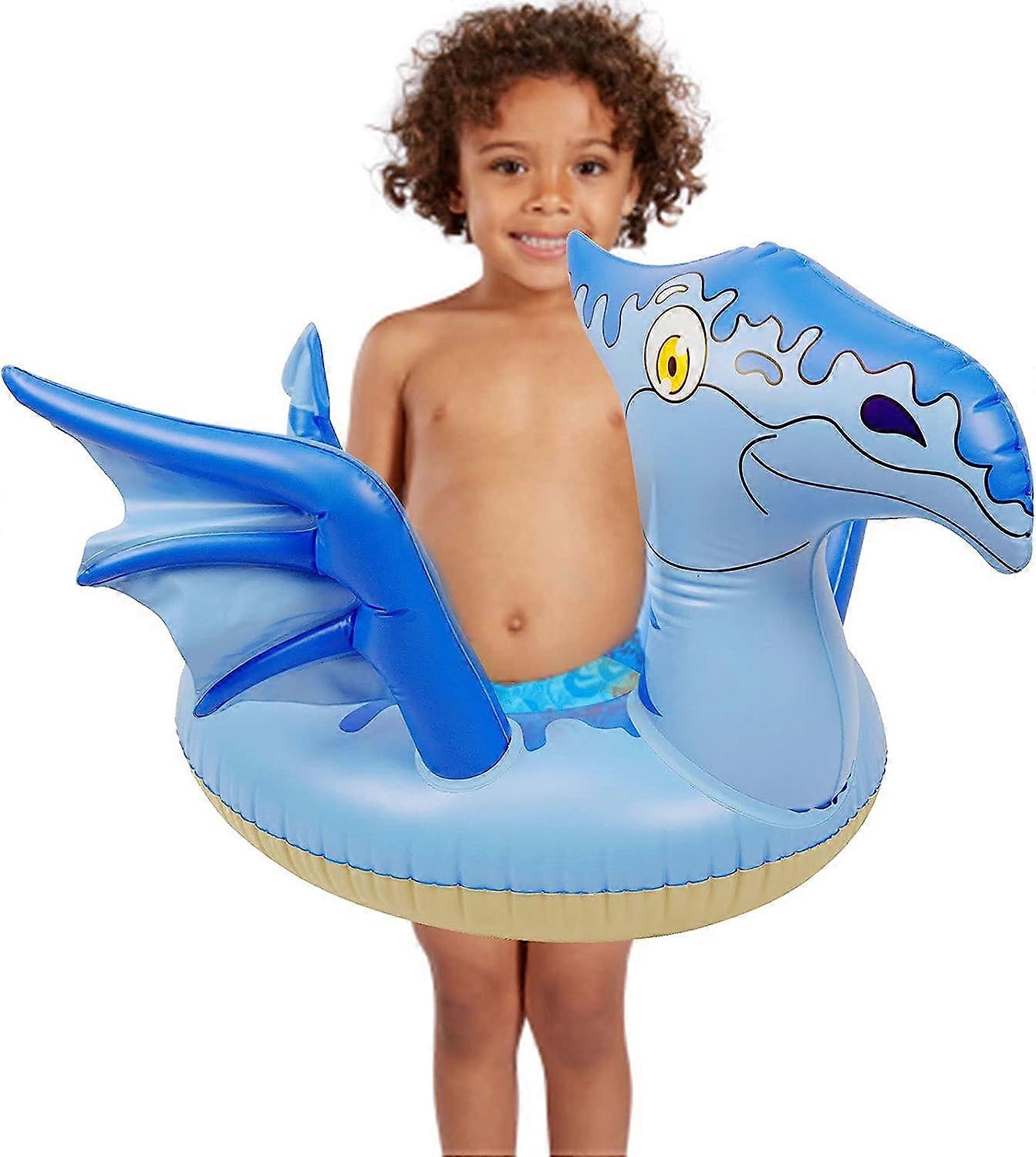 Dinosaur Pool Float - Kids Pool Float Floaties Inflatable Dinosaur Pool Rings Pool Floaties Toddler Floaties Toddler Pool Float Inflatable Pool Floats