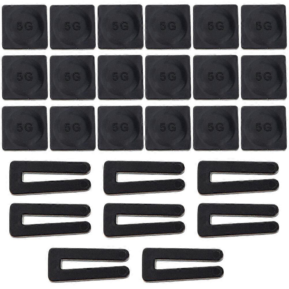 8 Sets Fan Weight Balancing Kit Fan Balancing Clips Weight Set Fan Balancing Clamps Fan Weights Set