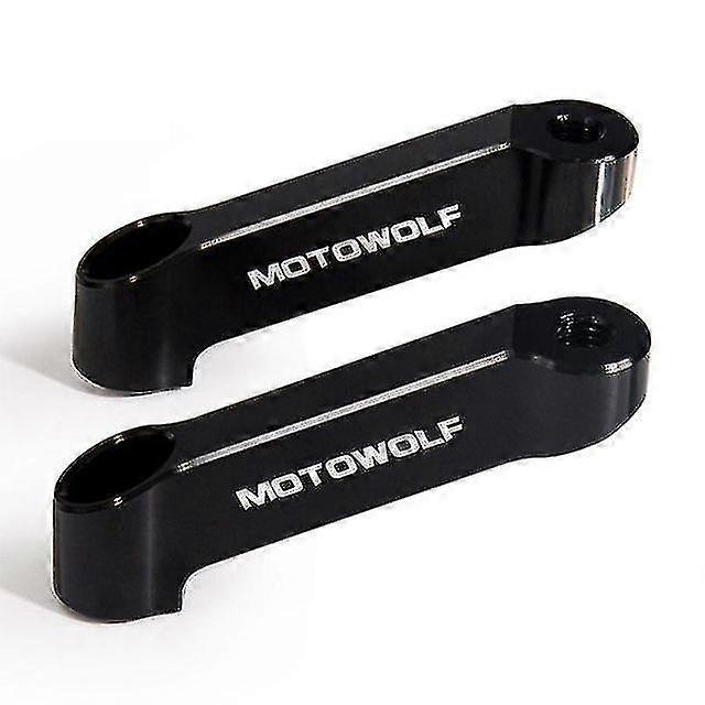 Qx 10mm Screws Motorcycle Mirror Extend Riser Spacers Extension Adapter Universal Motorcycle Accessories