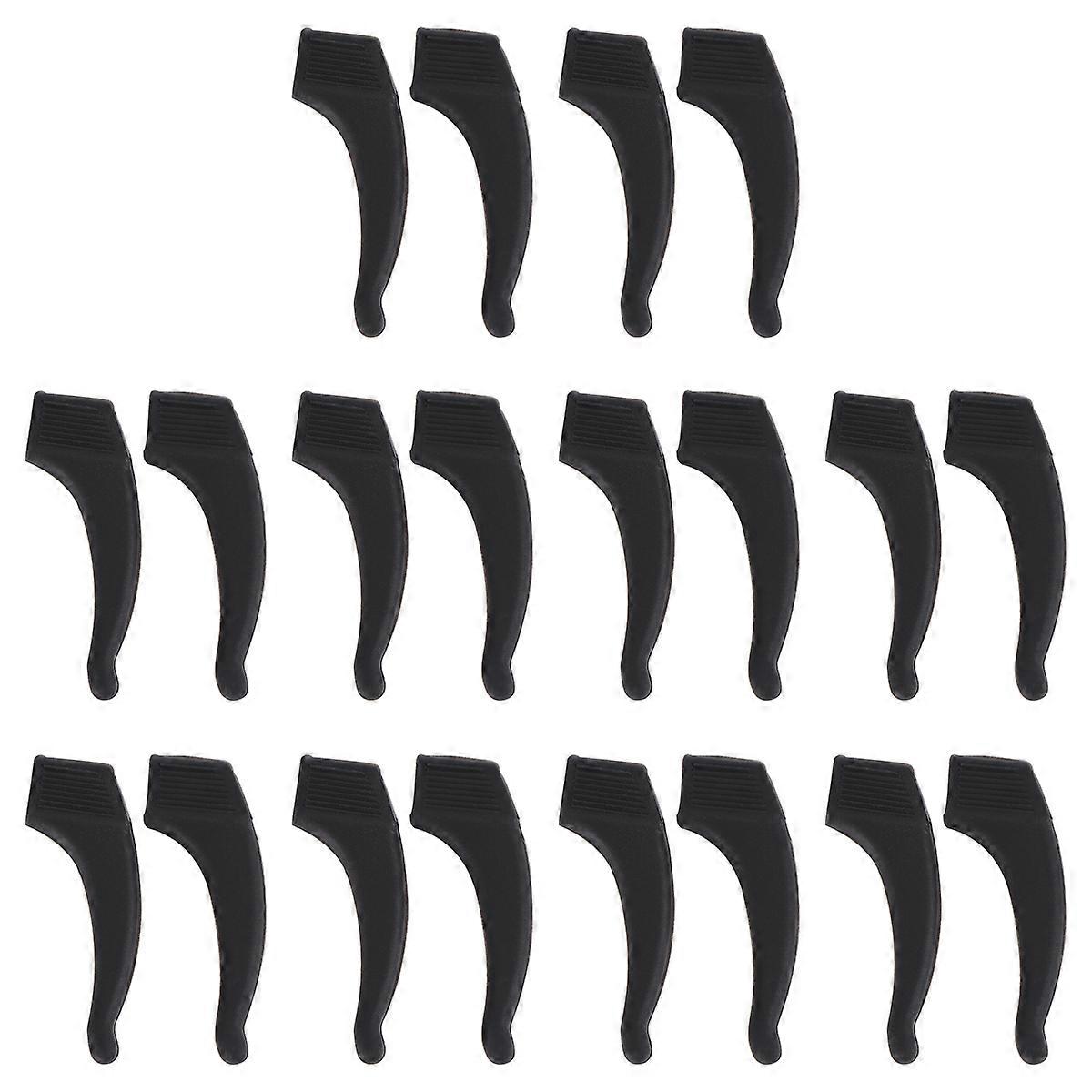 10 Pairs Stropping Kit Eyeglasses Non- Set Sweat Suit Eyeglasses Non-slip Set Silicone Glasses Temple