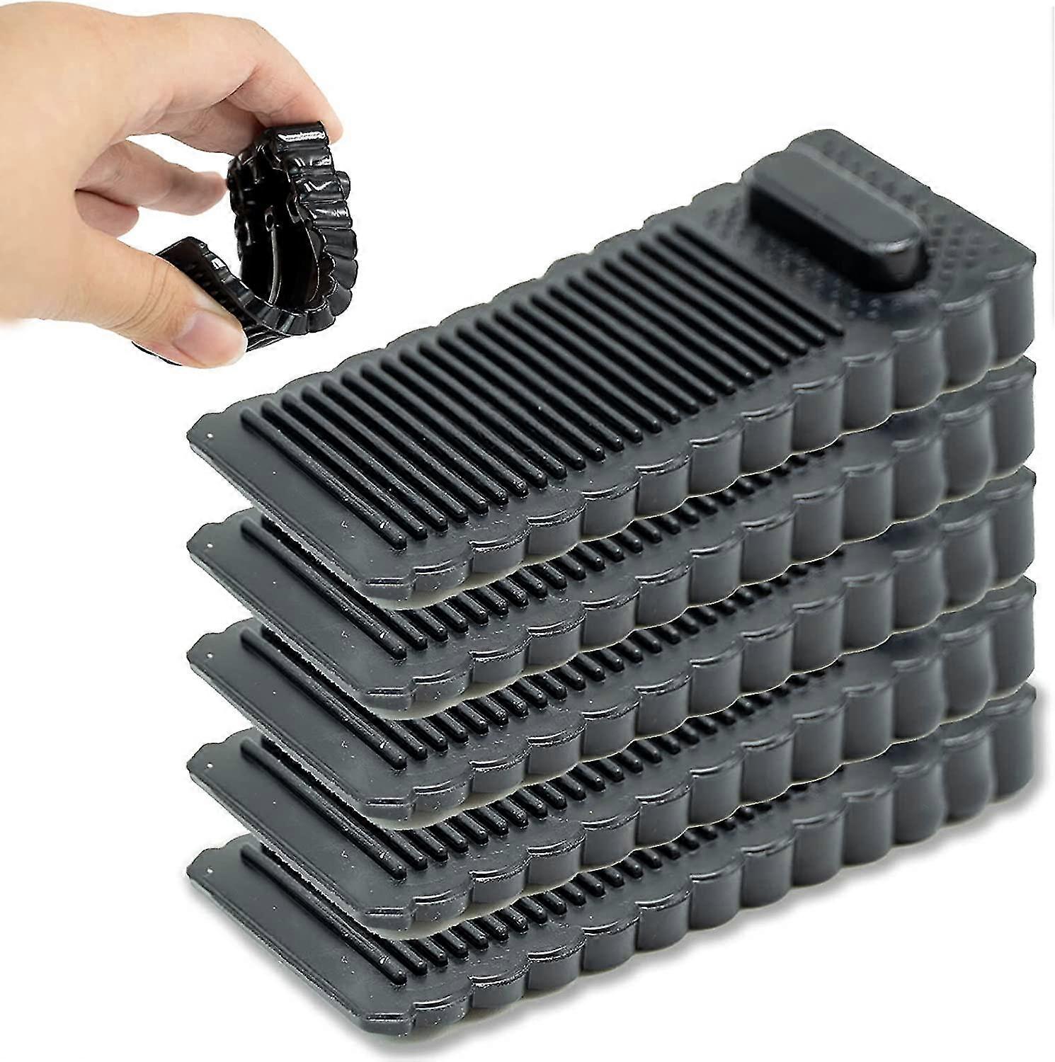 Door Stops, 5pcs Anti-slip Floor Door Stopper With Adjustable Height, These Stoppers Can Be Used On Any Base Such As Tile, Concrete, Cement, Carpet, L