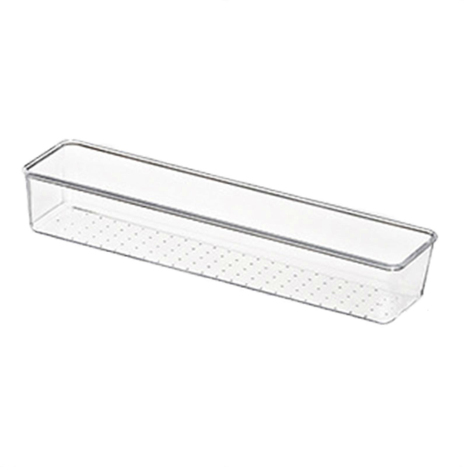Storage Box Durable More Compartments Transparent Drawer Organizer Box for Bedroom