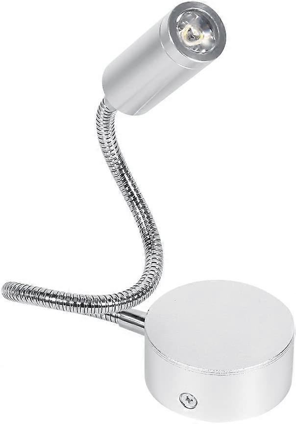 Minimalist LED Bed Reading Working Light Lamp Wall Mount Bedside Lamp with Flexible Gooseneck