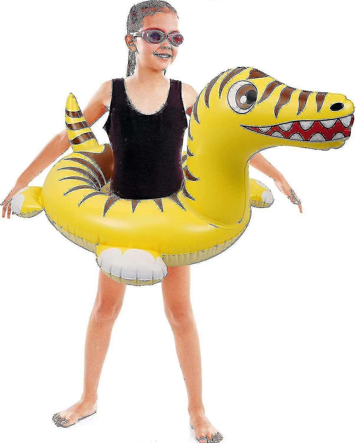 Dinosaur Swimming Pool Rings For Kids Pool Floats With A Zizi Sound Inflatable Party Pool Toys