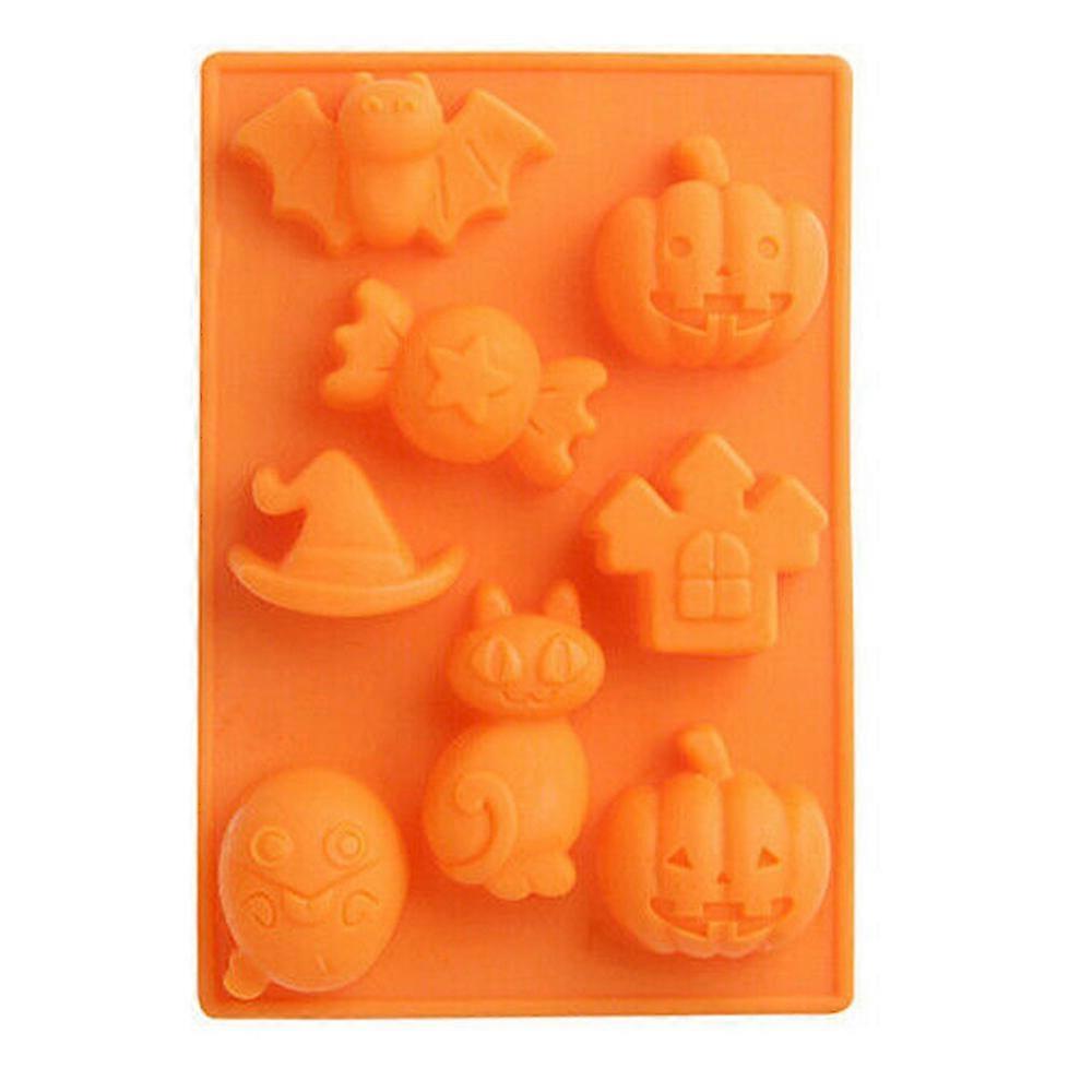 Halloween Silicone Ice Cube Tray Mould Chocolate Baking Mold
