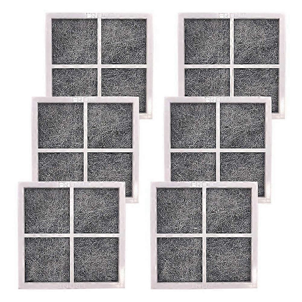 6 Pcs Replacement Air Filter for LG LT120F Elite 469918 Refrigerator Adq73214402, Adq73214404