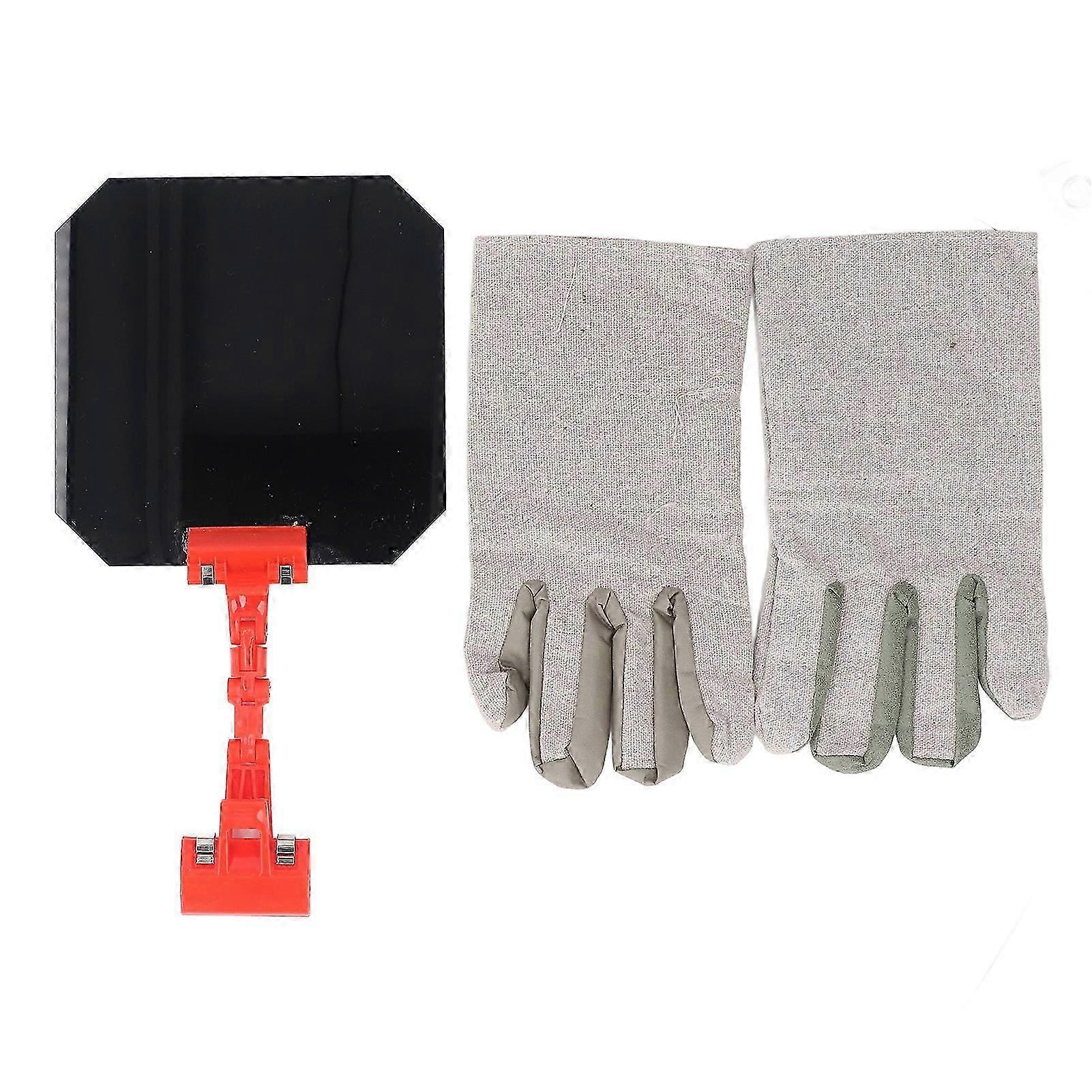 Welding Blackout Panel Automatic Darkening Adjustable Clip On Protective Plate for Argon Arc Welding Projects