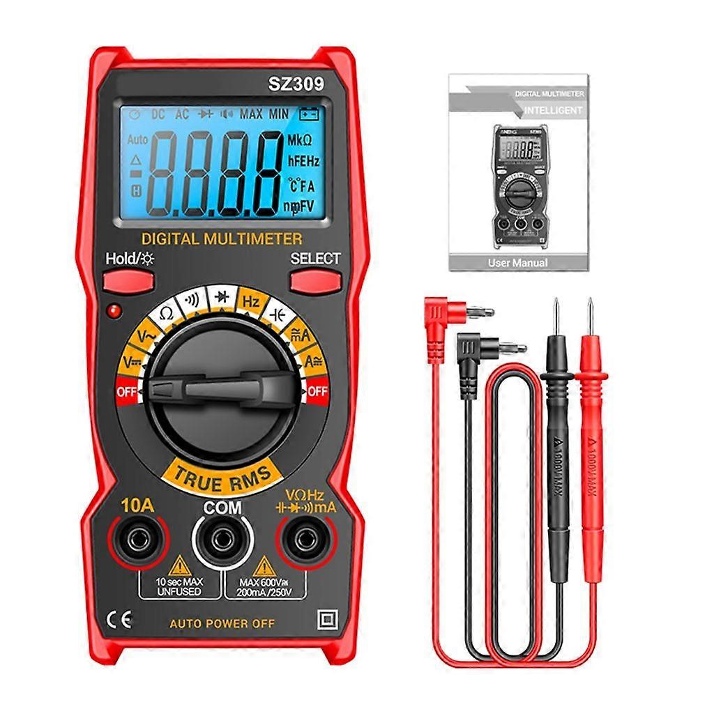 Multimeter for Resistance Capacitance Diode Test Voltage Current Tester