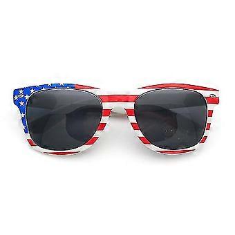 Usa Flag  Sunglasses Classic Style Retro Sun Shades Eye Glasses Uv400 Protection Unisex For Men Women Golf Cycling Sports Fishing Travelaxq-sg192
