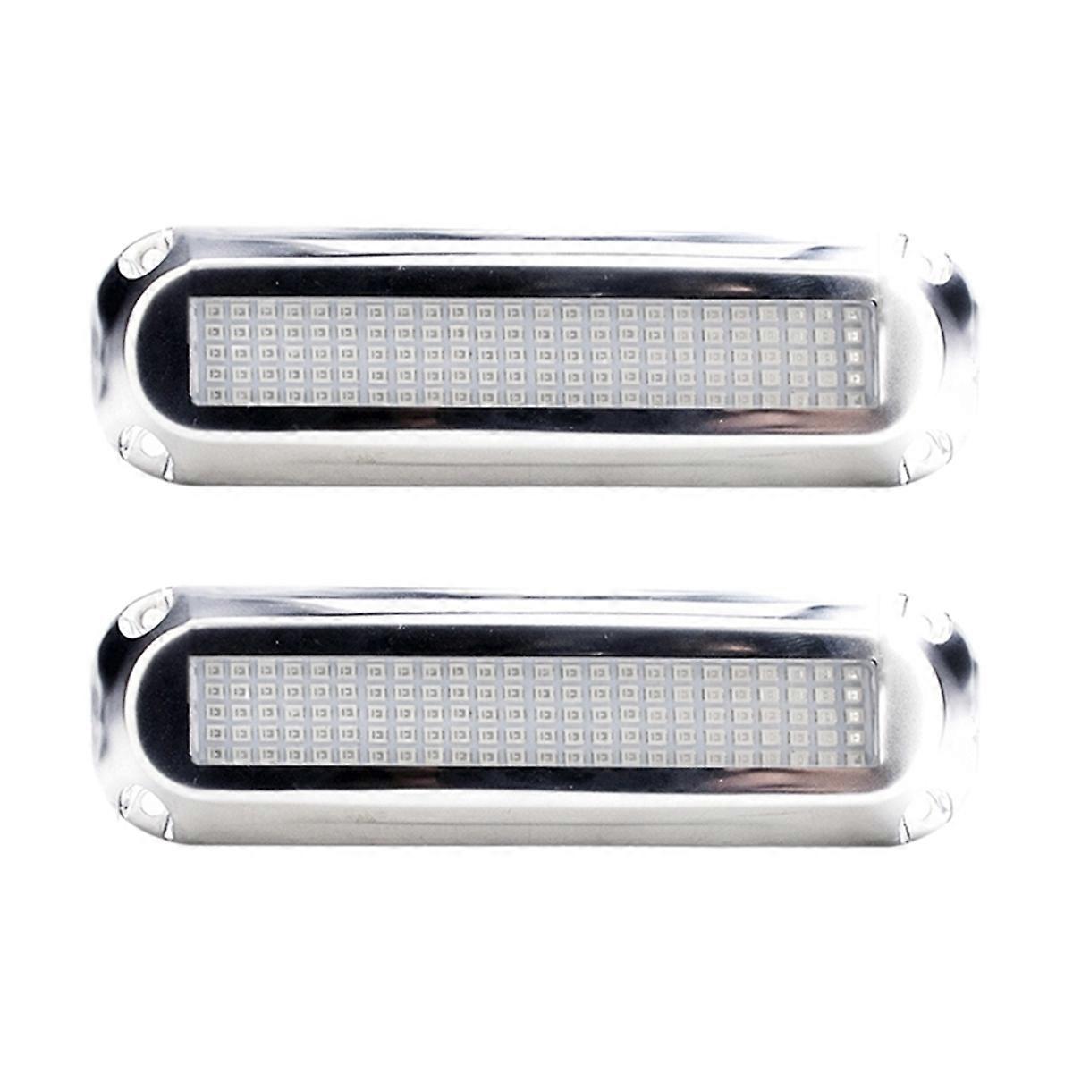 2PC Transom Light 120 LED Underwater Boat Lights LED Waterproof Speedboat Navigation Lighting Boat RVS Yacht Accessories