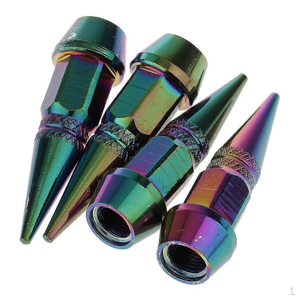 Set 4 capace lungi cu filet pentru anvelope, multicolore
