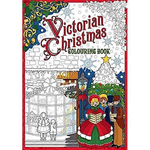 Victorian Christmas Colouring Book