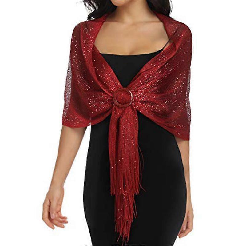 Elegant Tassel Shawl for Parties and Weddings
