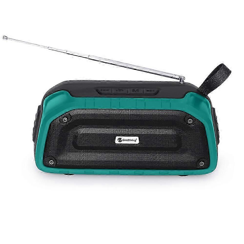 NEWRIXING NR906F Portable Bluetooth Speaker Built-in Microphone TF Slot FM (CE Certificate)