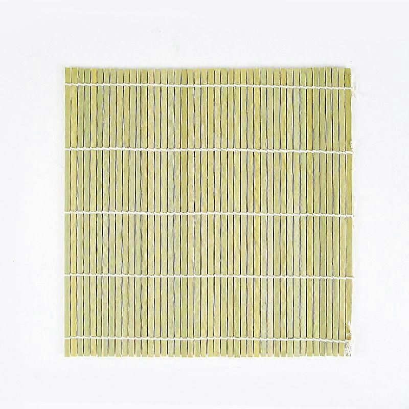 9.5" Square Sushi Rolling Mat, Bamboo Sushi Rolling Mat for Sushi Making