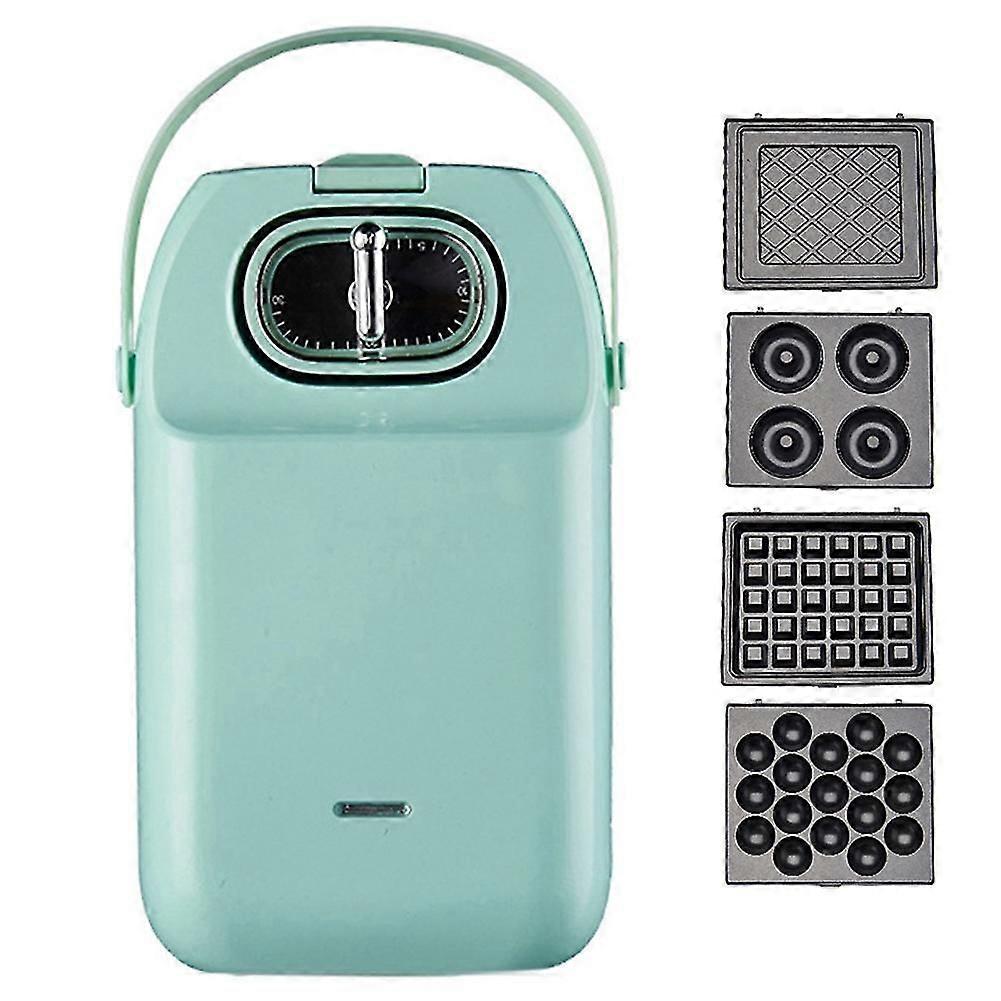 750w Electric Egg Sandwich Maker Toaster Kitchen Breakfast Waffle Bread Machine