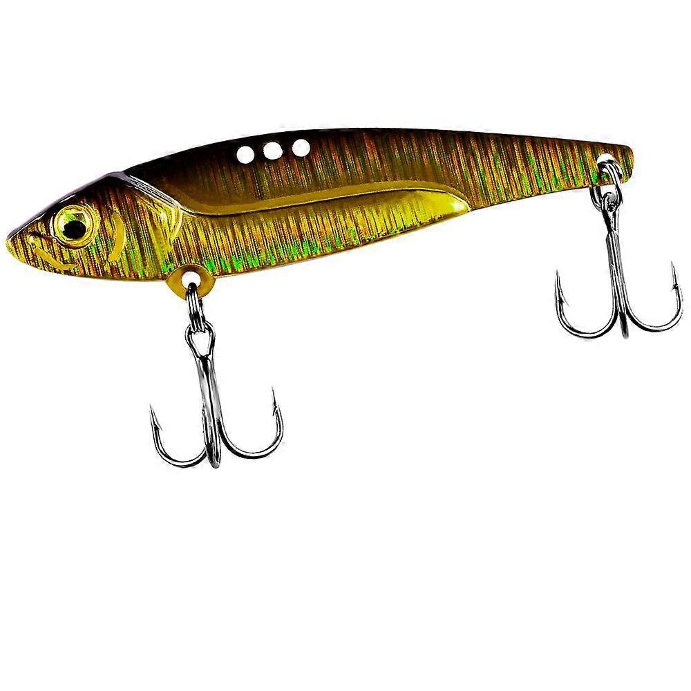 Fishing Vibration VIB 1PCS Metal Fishing Tools 5/7/12/17/20g Deep Water Hard Baits Crankbait Wobbler Swimbait Cicada 6 Colors