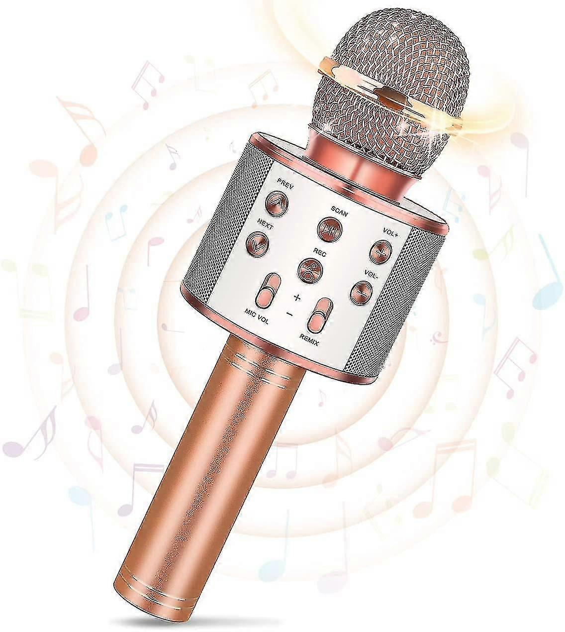 Wireless Bluetooth Microphone Home Karaoke Microphone For Android/iphone/ipad/sony/pc Best Gehenke For Kids
