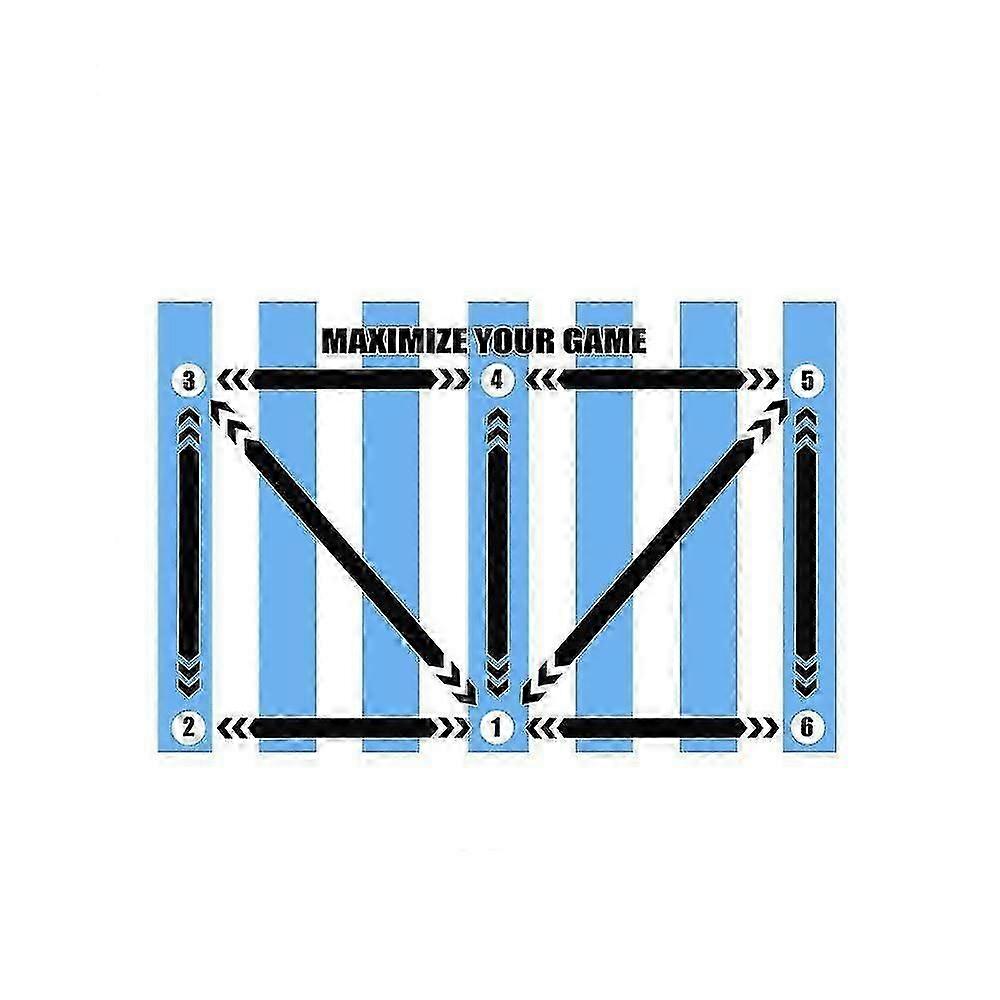 Fußball Trainingsmatte Langlebig Rutschfest Faltbare Kinder Erwachsene Dribble Trainingsmatte Fußballtraining Indoor Ourdoor Ausrüstung