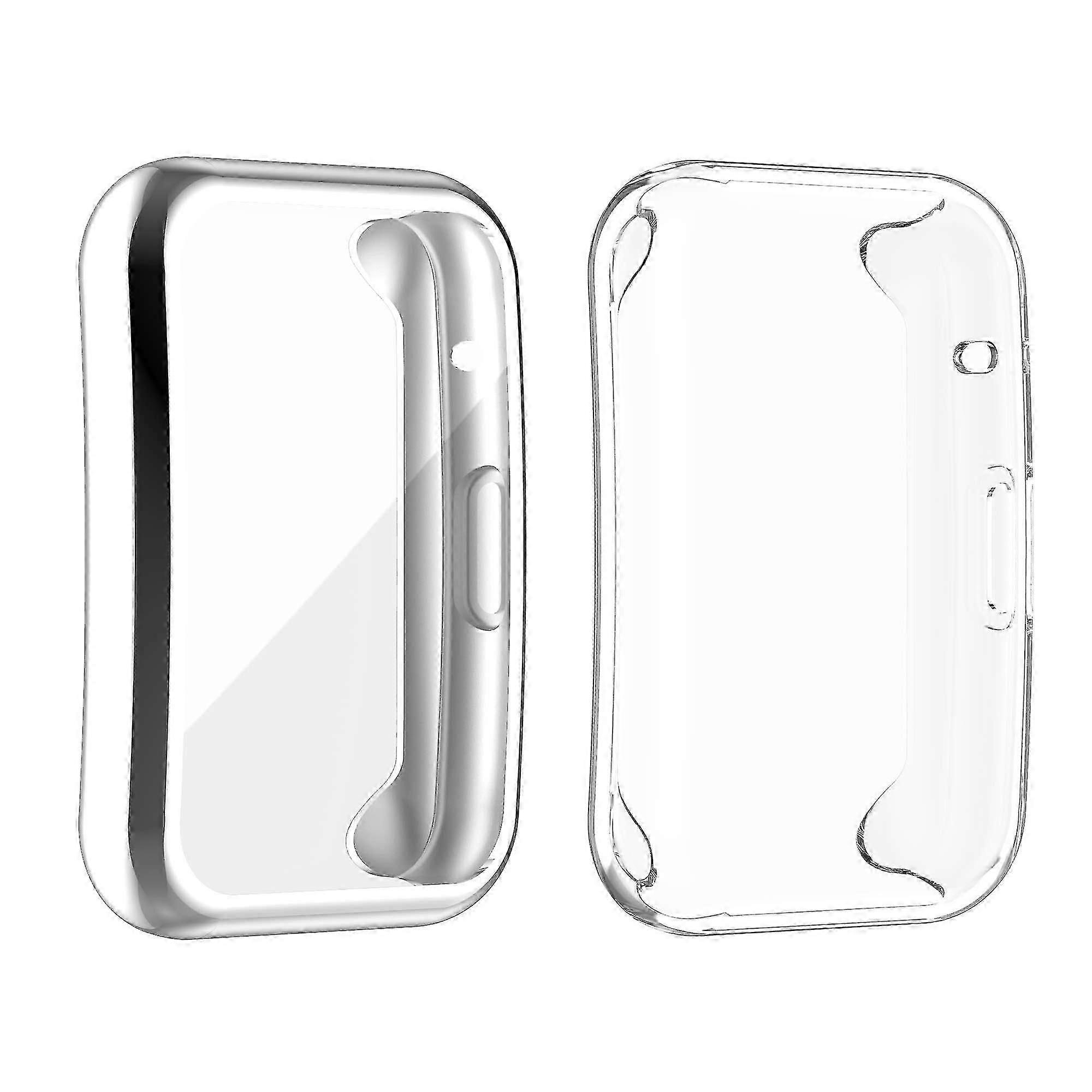 Case Compatible Compatible With Huawei Watch Fit Full Cover Case Screen Protector Soft Tpu Scratch Resistant All Around Protective Case-ym