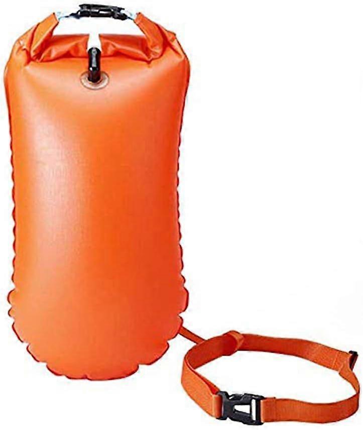 מצוף עמיד למים תיק יבש מתנפח בטיחות שחייה לצוף ספורט ימי, מצוף בטיחות שחייה גלוי מאוד לגרור מצוף