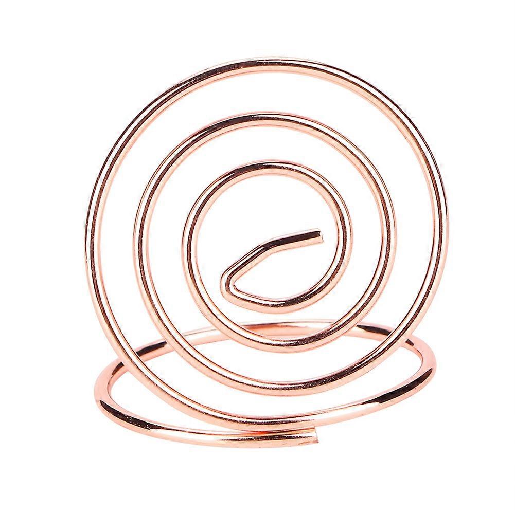 20Round table number holder business card holder vertical paper clip notepad